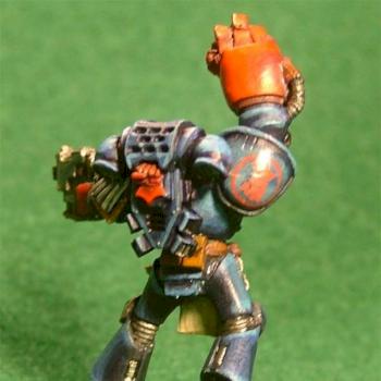 Crimson Fists Captain Cortez by Midge913