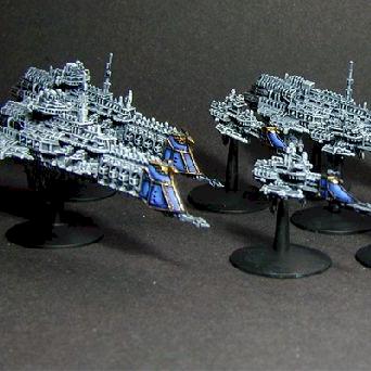 Battlefleet Gothic Fleet by weina