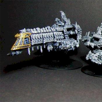 Two BFG Battleships by weina