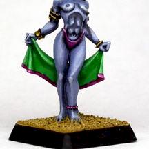 Limited Edition Basti Camp-Follower Courtesan by Paint Kitty