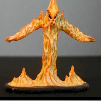 A fire elemental by Shimroar