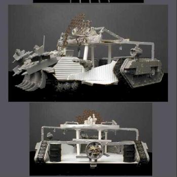 Ork Battlewaggon by ripperdoc