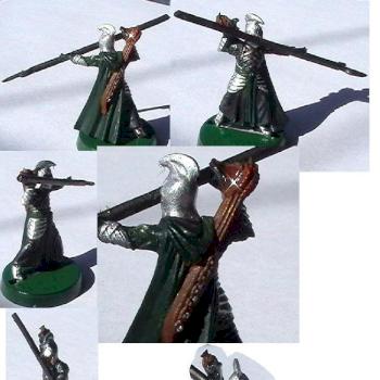 GW LOTR Elf - First painting attempt ever by SirElement