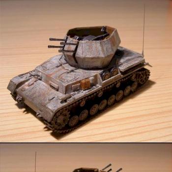 Hasegawa 1/72 20mm Flak Panzer IV - Wirbelwind by Corvus
