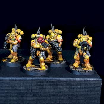 Imperial Fists Infiltrator Squad by George1