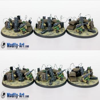 Steel Legion Heavy Weapons Squad 3 by MadFlyArtStudio