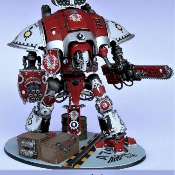 Imperial Knight of house Taranis by Erilium