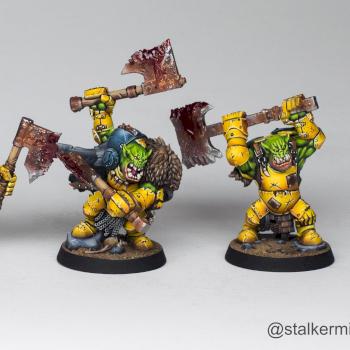 Warhammer Underworlds Ironskull’s Boyz by stalkerminsky