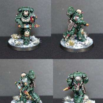 Dark Angels Primaris Lieutenant by Aenarel