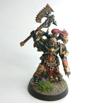 Black Legion Chaos Space Marine Aspiring Champion by Iamgeorgeous