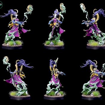 Masque of the Soaring Spite Shadowseer conversion by castlebrush