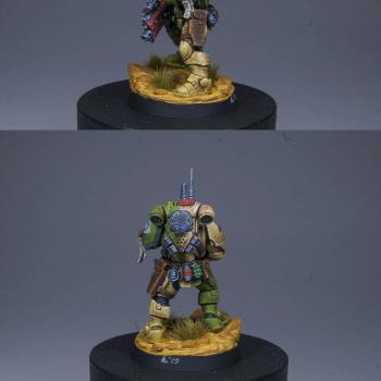 Space Marine Primaris Infiltrator. by AlexArtWorkshop