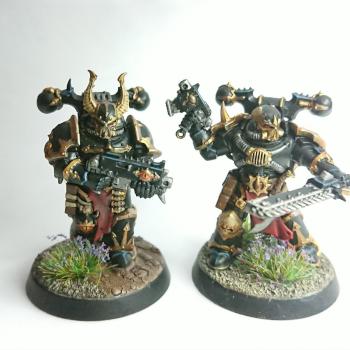 Black Legion Chaos Space Marines by Iamgeorgeous