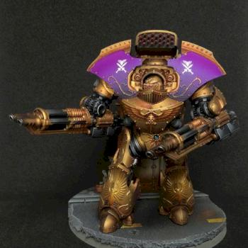Adeptus Custodes Telemon Heavy Dreadnought by Dolph84