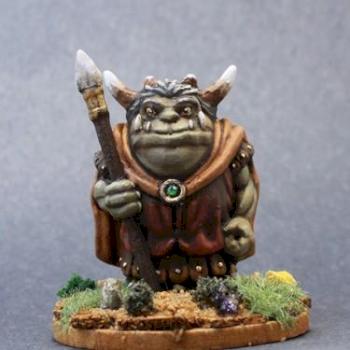 Dragonlock Goblin with Spear 3d print resin by superbug983
