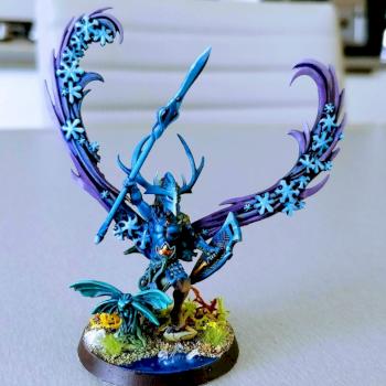 Sylvaneth Arch-revenant (Winterleaf themed) by linux