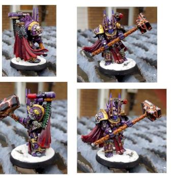 Thousand Son's Sorcerer in Terminator Armour w/ Force Weapon by Doctor Fate