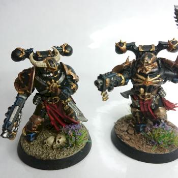 Black Legion Chaos Space Marines by Iamgeorgeous