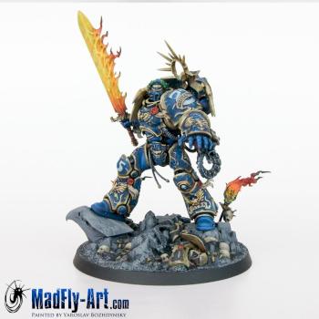 Roboute Guilliman, Primarch of the Ultramarines by MadFlyArtStudio