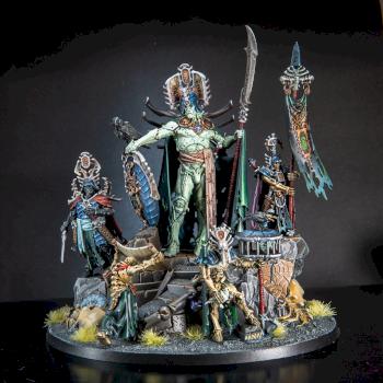 Katakros, Mortarch of the Necropolis by AndreaTerzani