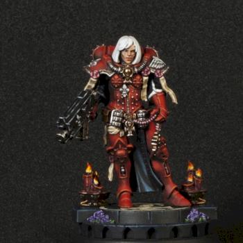 Amalia Of the Bloody Rose by Lucky Monster Painting