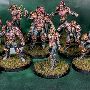 Vampire team from Willy miniatures by raivan