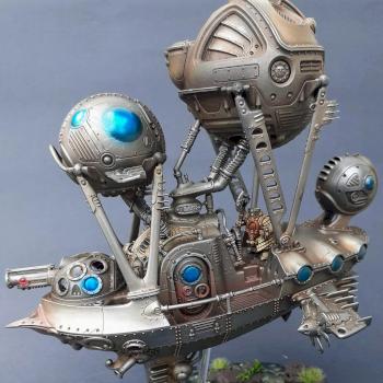 Kharadron Overlords Frigate by D3athP03t