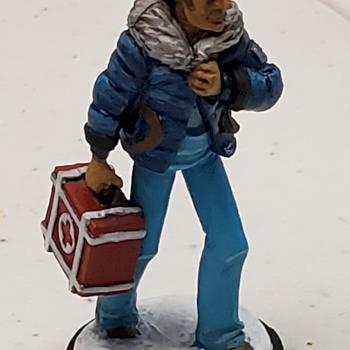 Blue Medic from Who Goes There by SuicidePrinny