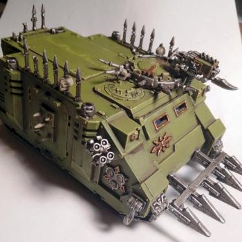 Death Guard Rhino by Grub