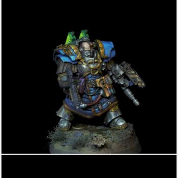 FW Legion primus medicae in cataphractii terminator armour by bad12311