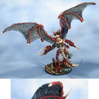 Winged Tyranid Hive Tyrant by Menelker