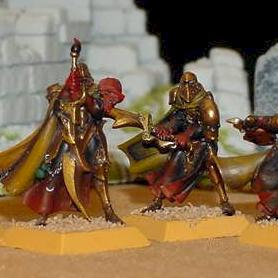 Arkheon et ses guerriers by erkenrath