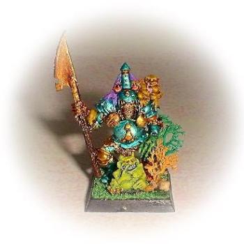 Nurgling Warlord Nurgle Champion by miniaturz