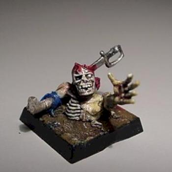 Half a Zombie by Annerios