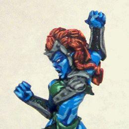 Blood Bowl Witch Elf by CourageandHonor