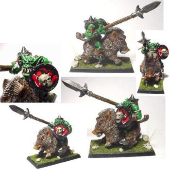 Ork Boar Boy by parvusmachina