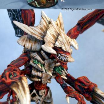Winged Tyranid Hive Tyrant by Menelker
