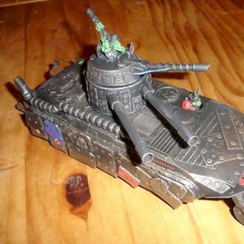 Custom Ork Battlewagon by FatDog