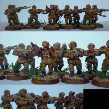 Imperial Guard Squad by NothingInCommon