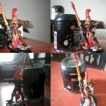 Fire dragon exarch. by Sparticle