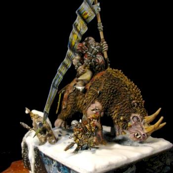 Rhinox rider by Forgeworld by Serafin