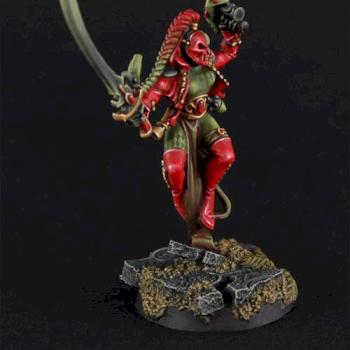 Eldar Harlequin by skullboy
