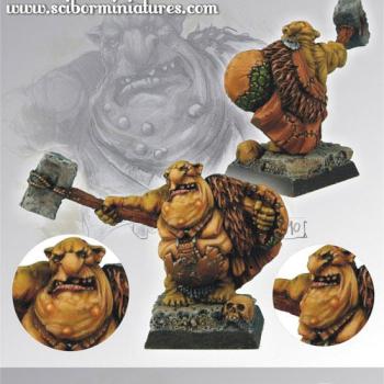 Goblin Chief Scibor Monstrous Miniatures by Scibor