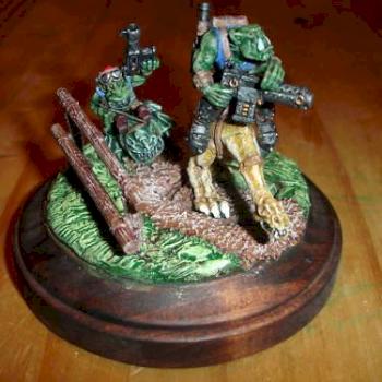 Ork Scout Team by FatDog