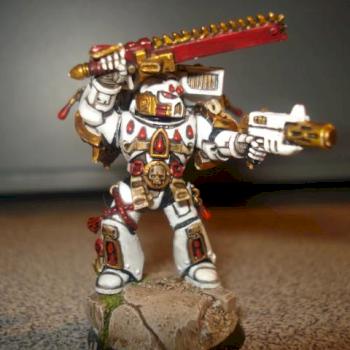 Blood Angels jump pack troop /w infernus pistol by Gabriel0288