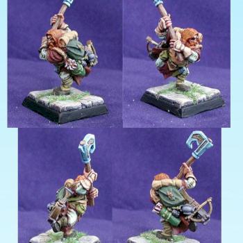 Harsk,Iconic male dwarf Ranger by belminiart