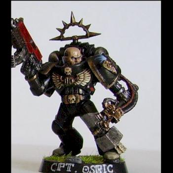 Captain Osric of the Grail Keepers Space Marines by Rogan