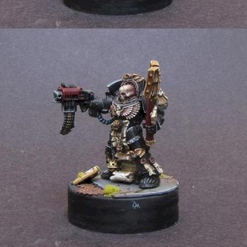 Chaplain in Terminator Armour by Daith by WhiteRavenFactory