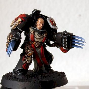 Black Templar Terminator by hellkroll