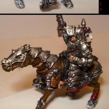 Warmachine Mounted Mercenary by Tito65